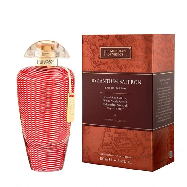 Nước Hoa Unisex The Merchant Of Venice Byzantium Saffron Eau De Parfum 100ml - Nước hoa - Vua Hàng Hiệu