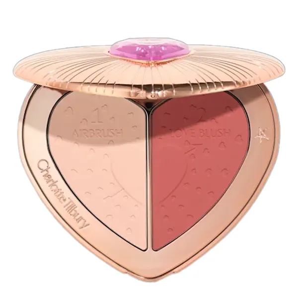 Phấn Má Hồng Charlotte Tilbury Pillow Talk Beauty Soulmates Face Palette Flawless Peach Màu Cam Đào - Trang điểm - Vua Hàng Hiệu