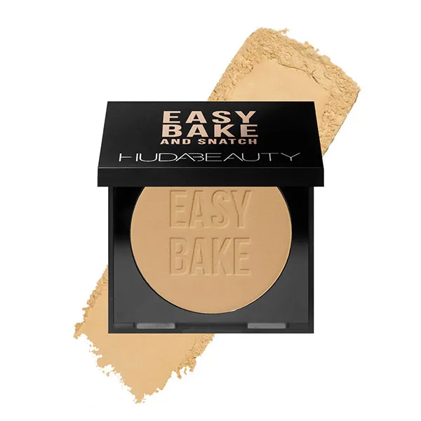 Phấn Phủ Huda Beauty Easy Bake And Snatch Pressed Talc Free Brightening Setting Powder Banana Bread 8.5g
