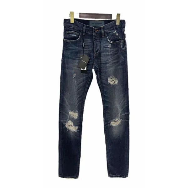 Quần Jean Nam Dolce & Gabbana D&G G8LPLD G8S32 Màu Xanh Đậm Size 44 - Thời trang - Vua Hàng Hiệu