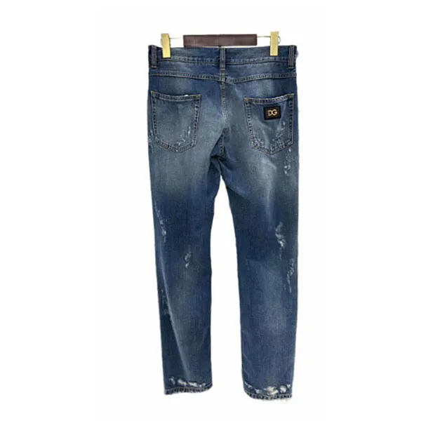 Quần Jean Nam Dolce & Gabbana D&G GY70LD G8AB9 Martini Màu Xanh Size 46 - Thời trang - Vua Hàng Hiệu