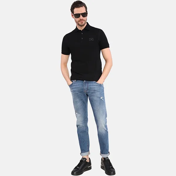 Quần Jean Nam Dolce & Gabbana D&G Wash Rách 2 Đùi Slim GY07CD G8HA9 Màu Xanh Size 44 - Thời trang - Vua Hàng Hiệu