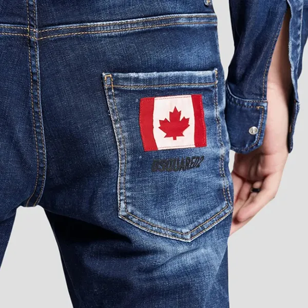 Quần Jean Nam Dsquared2 Cool Guy S74LB1336 Màu Xanh Navy Size 46