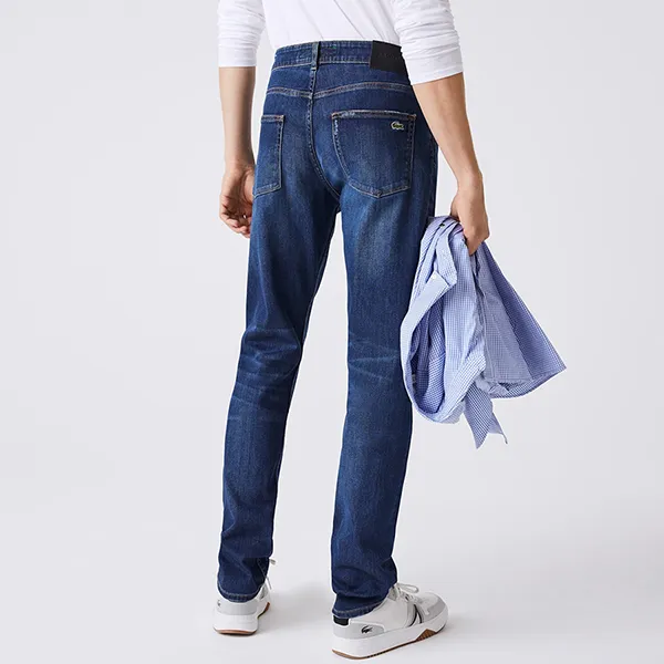 Quần Jean Nam Lacoste Thiết Kế 5 Túi HH8949 MK9 Màu Xanh Size 38 - Thời trang - Vua Hàng Hiệu
