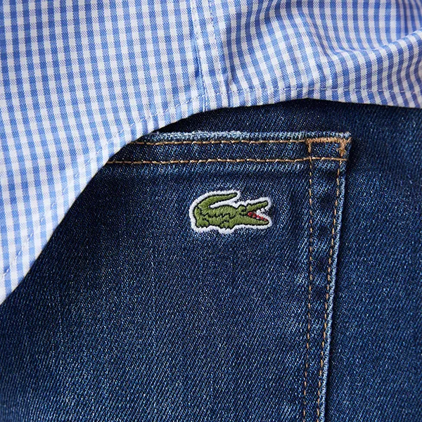 Quần Jean Nam Lacoste Thiết Kế 5 Túi HH8949 MK9 Màu Xanh Size 38 - Thời trang - Vua Hàng Hiệu