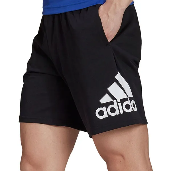 Quần Short Nam Adidas Logo Print Shorts With Drawstring Closure And Pockets GS4874 Màu Đen Size M - Thời trang - Vua Hàng Hiệu
