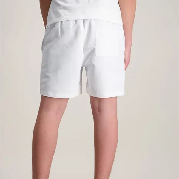 Quần Short Nam Calvin Klein CK Weiss Medium Drawstring Jungen Màu Trắng Size L