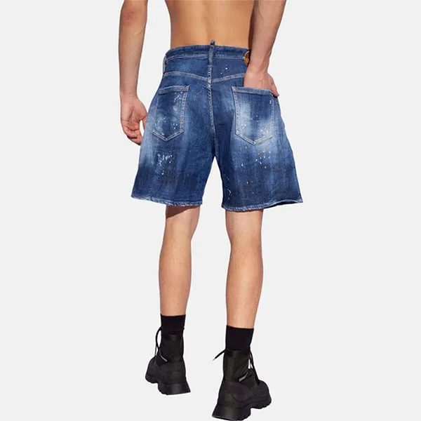 Quần Short Nam Dsquared2 S71MU0797 S30872 470 Màu Xanh Dương Size 48 - Thời trang - Vua Hàng Hiệu