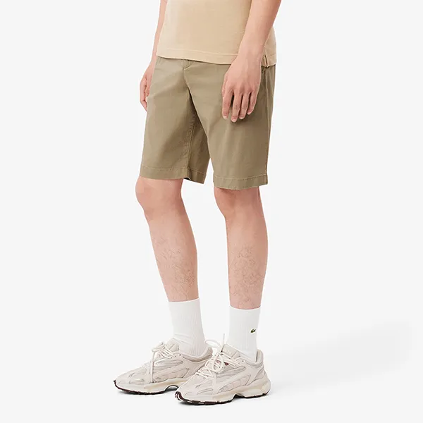 Quần Short Nam Lacoste Men's Slim Fit Stretch Cotton FH3347 51 CB8 Màu Be Size 30 - Thời trang - Vua Hàng Hiệu