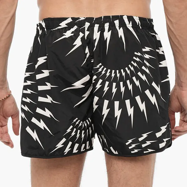 Quần Short Nam Neil Barrett BCB001C S010S Màu Đen Size M