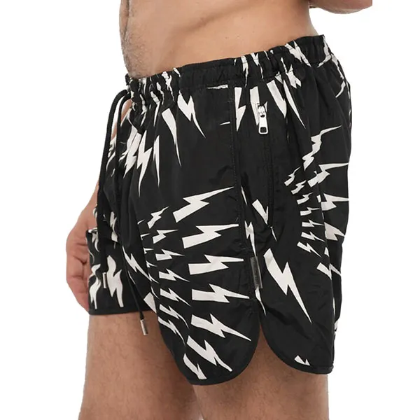 Quần Short Nam Neil Barrett BCB001C S010S Màu Đen Size M