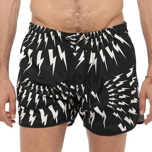 Quần Short Nam Neil Barrett BCB001C S010S Màu Đen Size M