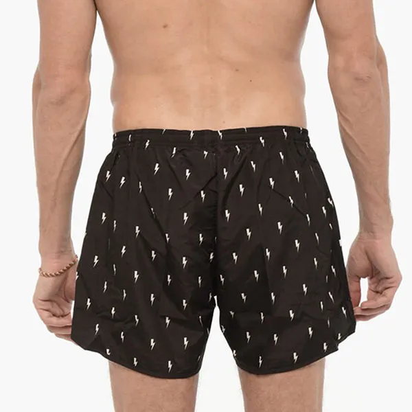 Quần Short Nam Neil Barrett P589402 Màu Đen Size S