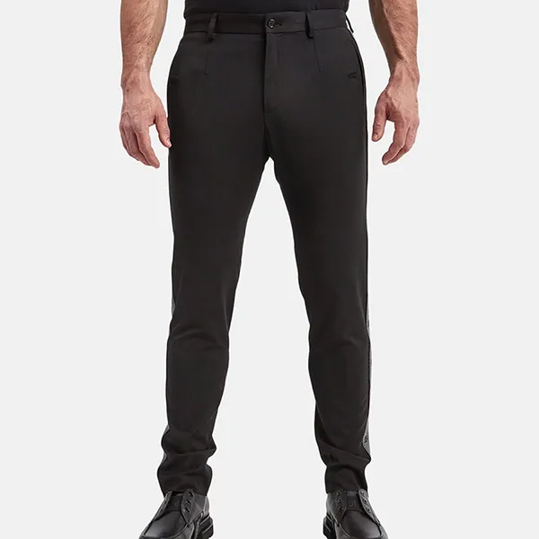 Quần Tây Nam Dolce & Gabbana D&G Chữ Chạy Dọc GVRHET FUBAF Màu Đen Size 44 - Thời trang - Vua Hàng Hiệu