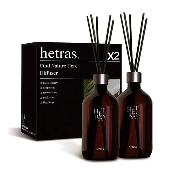 Set 2 Chai Tinh Dầu Nước Hoa Khuếch Tán Hương Thơm Hetras Mùi 02 Flower Shop (500ml x 2) - Nước hoa - Vua Hàng Hiệu