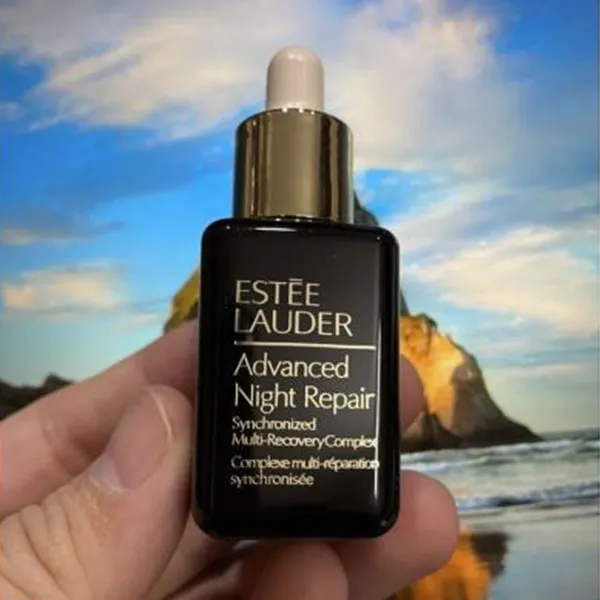 Set 3 Món Dưỡng Da Estée Lauder Serum + Kem Lót + Cọ Nền Double Wear