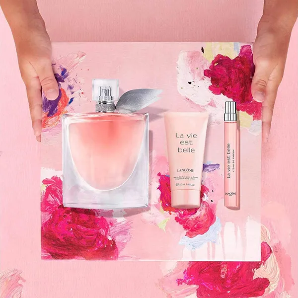 Set Nước Hoa Lancôme La Vie Est Belle EDP 100ml + 10ml Và Dưỡng Thể Body Cream 50ml - Nước hoa - Vua Hàng Hiệu