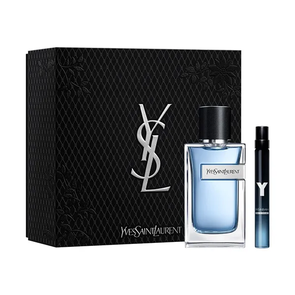 Set Nước Hoa Nam Yves Saint Laurent YSL Y EDT Gift Set 2 Món (100ml + 10ml) - Nước hoa - Vua Hàng Hiệu