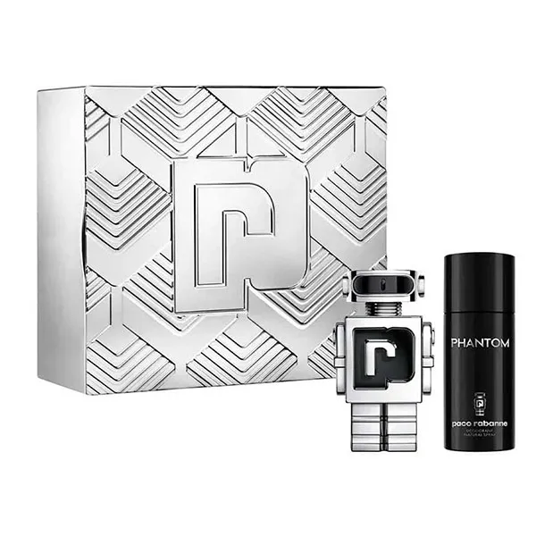 Set Nước Hoa Nam Paco Rabanne Phantom EDT Gift Set (EDT 100ml + Xịt Khử Mùi 150ml) - Nước hoa - Vua Hàng Hiệu