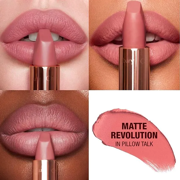 Set Son Môi Charlotte Tilbury Pillow Talk Iconic Lip And Cheek Secrets 4 Món