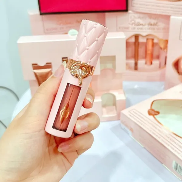 Set Son Môi Charlotte Tilbury Pillow Talk Iconic Lip And Cheek Secrets 4 Món