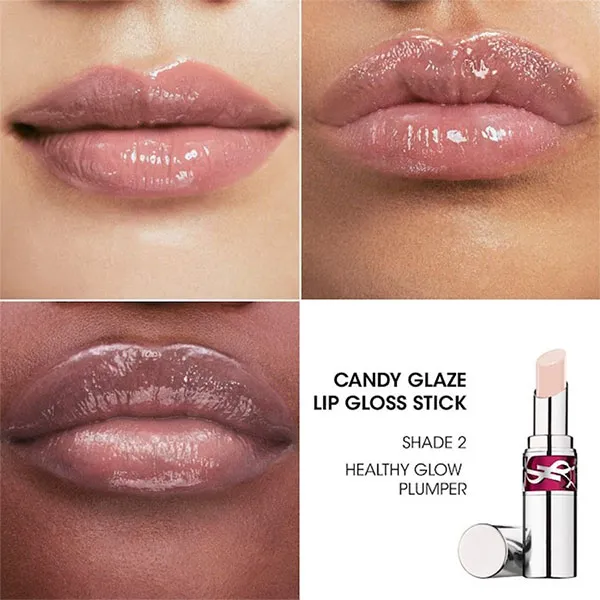 Set Son Lì Yves Saint Laurent YSL Lip Gloss Stick & Tinted Lip Balm Gift Set 2 Món - Son Môi - Vua Hàng Hiệu