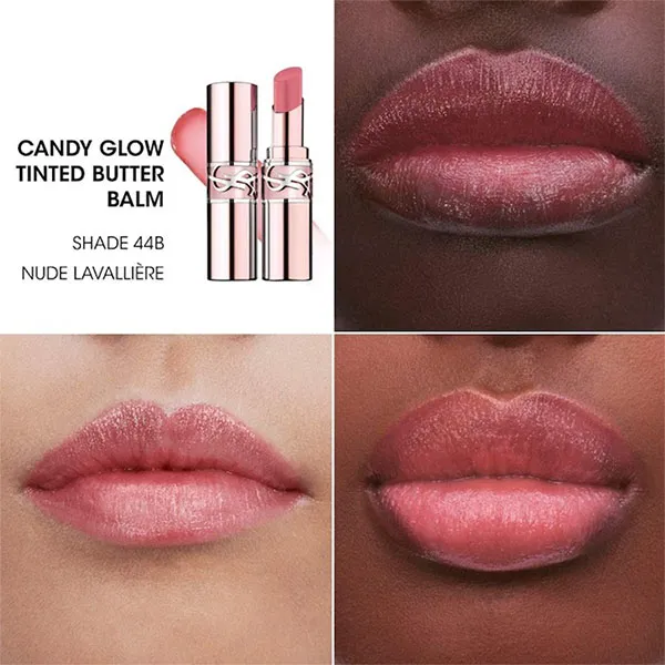 Set Son Lì Yves Saint Laurent YSL Lip Gloss Stick & Tinted Lip Balm Gift Set 2 Món - Son Môi - Vua Hàng Hiệu