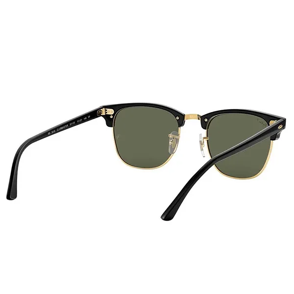 Kính Mát Unisex Rayban Clubmaster Sunglasses RB3016 W0365 Màu Đen - Xanh Size 55 - Kính mắt - Vua Hàng Hiệu