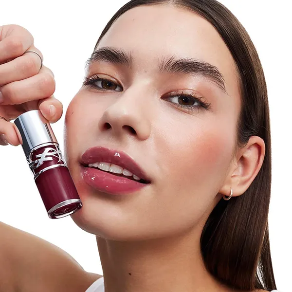 Son Bóng Yves Saint Laurent YSL LoveShine Plumping Oil Gloss 08 Purple Dream Màu Tím Mận