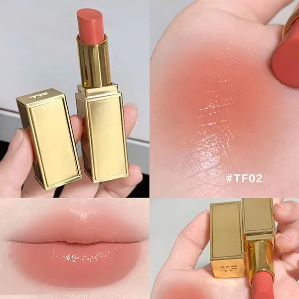 Son Dưỡng Tom Ford Soliel Lip Balm 02 Jetset Màu Cam San Hô - Son Môi - Vua Hàng Hiệu