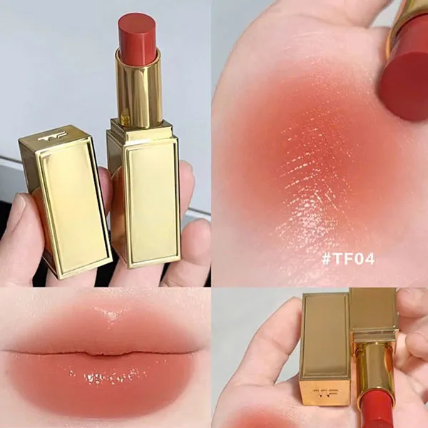Son Dưỡng Tom Ford Soliel Lip Balm 04 Uninhibited Màu Cam Đất - Son Môi - Vua Hàng Hiệu