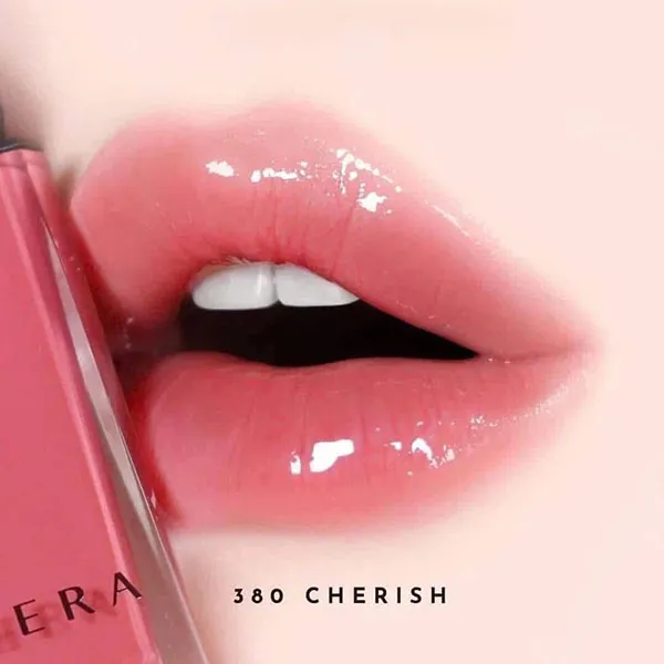 Son Kem Bóng Hera Sensual Nude Gloss 380 Cherish Màu Đỏ Cherry