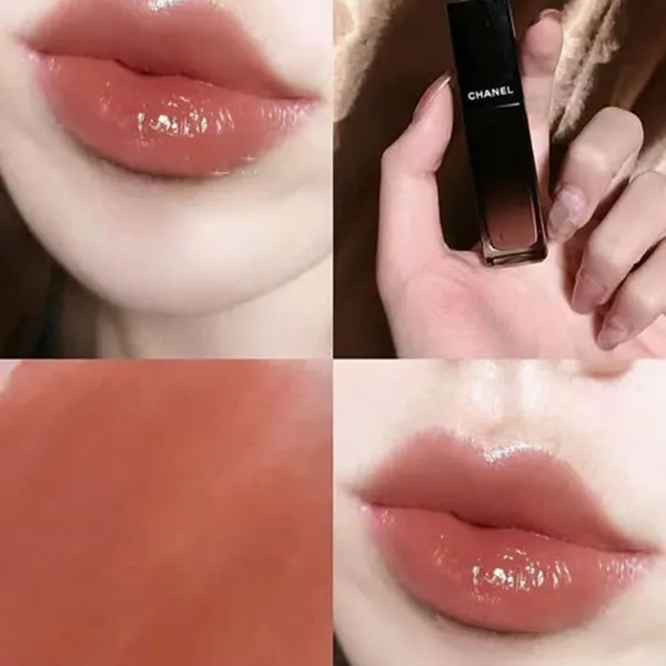 Son Kem Chanel Rouge Allure Laque Ultrawear Shine Liquid Lip Colour 62 Still Màu Cam Trà Sữa 5.5ml - Son Môi - Vua Hàng Hiệu