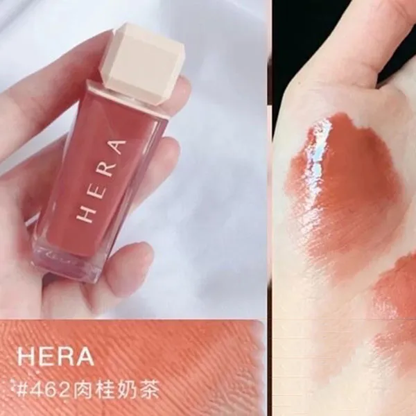 Son Kem Hera Sensual Spicy Nude Gloss 462 Speechless Màu Cam Đất