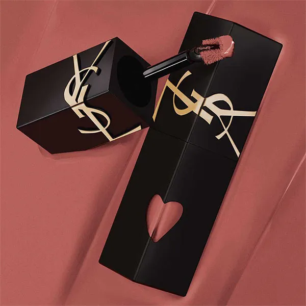 Son Kem Yves Saint Laurent YSL The Inks Blur 201 Red Invitation Màu Đỏ Thuần