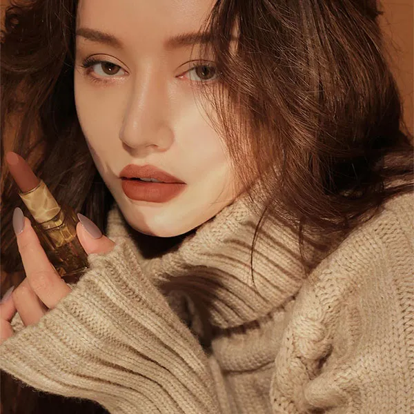 Son Lì 3CE Matte Lipstick Eternal Warm Màu Cam Khói - Son Môi - Vua Hàng Hiệu