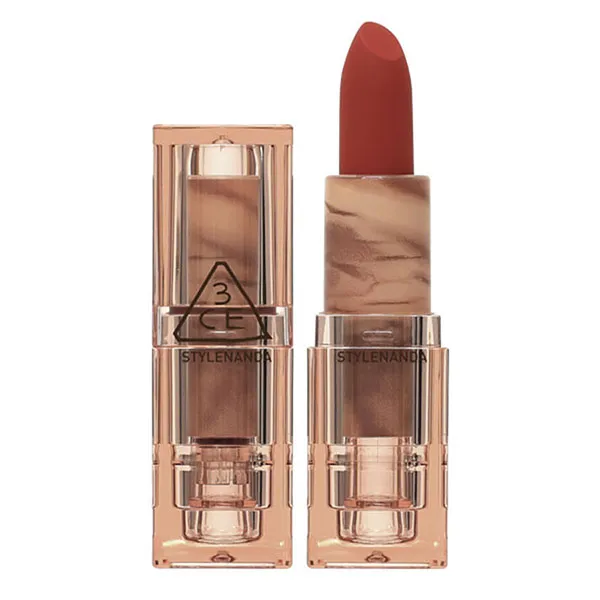 Son Lì 3CE Matte Lipstick Unstained Red Màu Đỏ Phấn