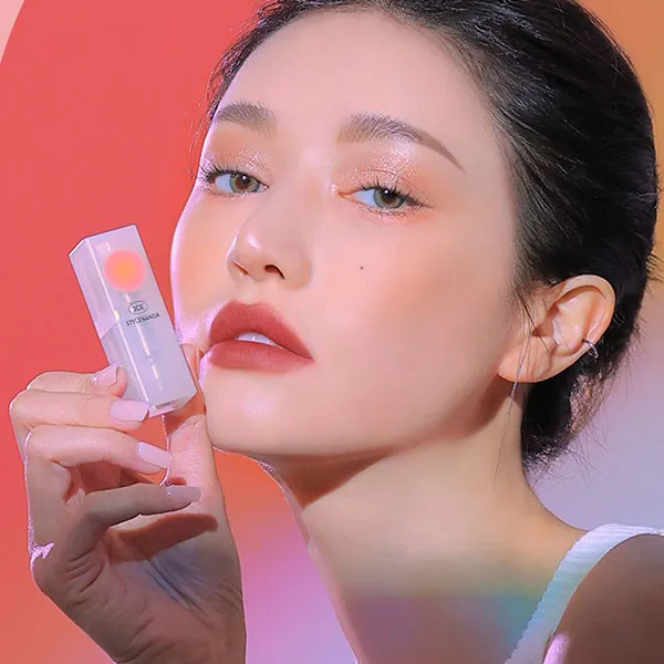 Son Lì 3CE Soft Matte Lipstick Mystic Moods Energy Drivers Sensual Breeze Màu Đỏ Hồng