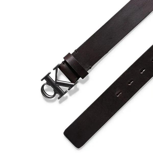 Thắt Lưng Nam Calvin Klein CK K50K512068 GRP Bản 3.5cm Màu Nâu Size 90 - Thắt lưng - Vua Hàng Hiệu