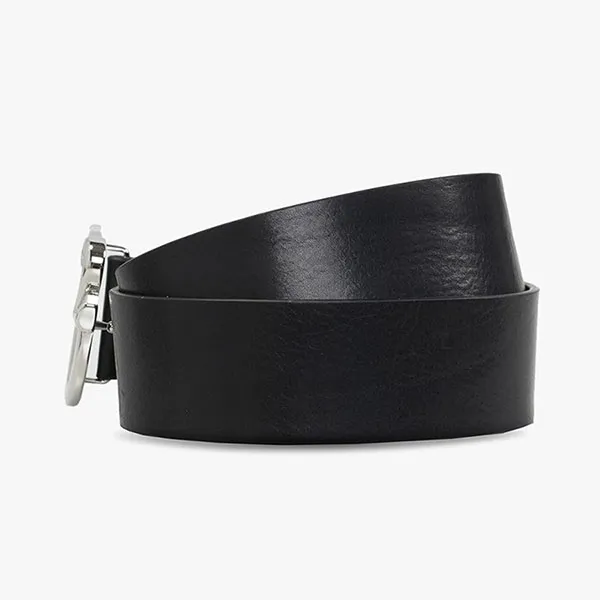 Thắt Lưng Nam Dsquared2 Men's Nero Metal Buckle Belt BEM0393 Màu Đen - Bạc Size 90 - Thắt lưng - Vua Hàng Hiệu