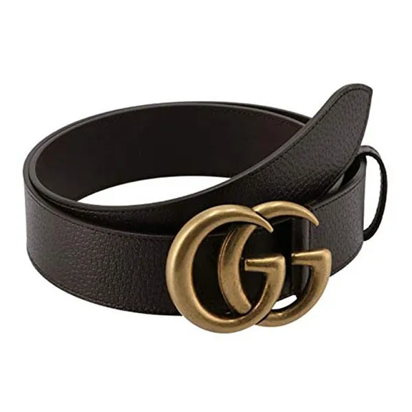 Thắt Lưng Nam Gucci Logo Belt 406831-DJ20T-2145 Màu Nâu Size 85cm - Thắt lưng - Vua Hàng Hiệu