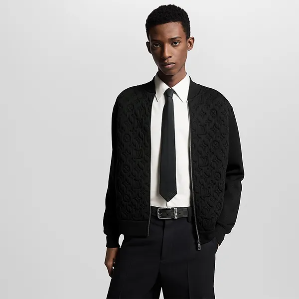 Thắt Lưng Nam Louis Vuitton LV Pont Neuf 35mm Belt M8200S Màu Đen Xám Size 95 - Thắt lưng - Vua Hàng Hiệu