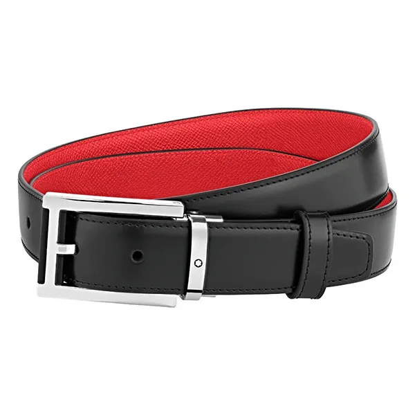 Thắt Lưng Nam Montblanc Belt MB126010 30mm Màu Đen