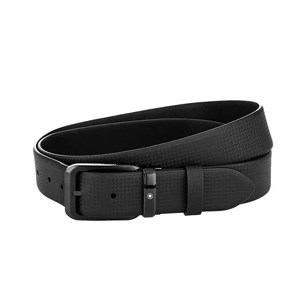 Thắt Lưng Montblanc Belt 35mm MB128773 Màu Đen - Thắt lưng - Vua Hàng Hiệu