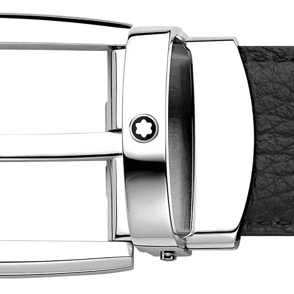 Thắt Lưng Nam Montblanc Belt MB123899 30mm Màu Xanh Phối Đen - Thắt lưng - Vua Hàng Hiệu