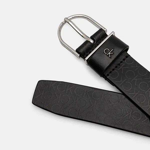 Thắt Lưng Nữ Calvin Klein CK K60K612860 0GJ Bản 3cm Màu Đen Size 90 - Thắt lưng - Vua Hàng Hiệu