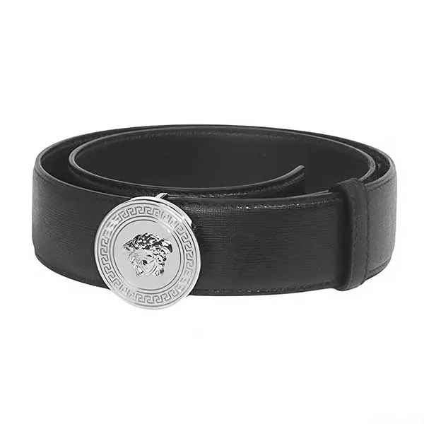 Thắt Lưng Versace DCDG815S Black Silver Màu Đen