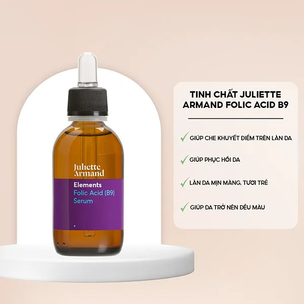 Tinh Chất Hỗ Trợ Phục Hồi Dịu Da Juliette Armand Folic Acid B9 Serum 55ml (No Box) - Mỹ phẩm - Vua Hàng Hiệu