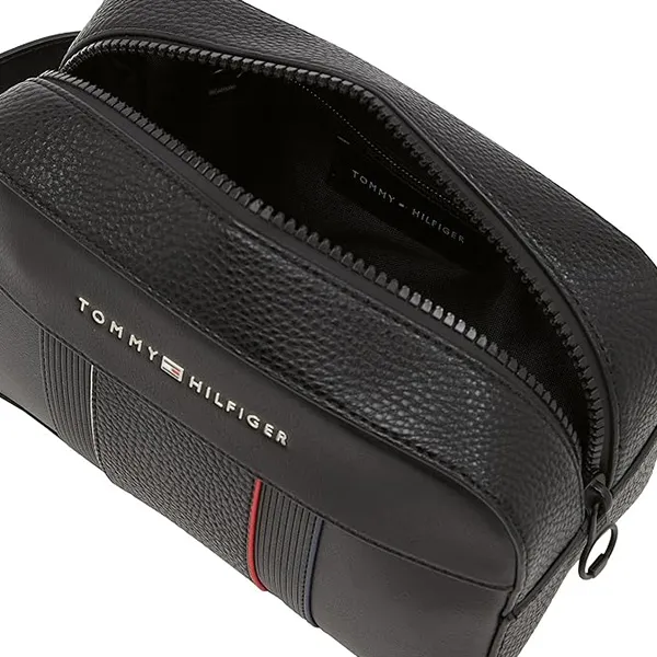 Túi Cầm Tay Nam Tommy Hilfiger Clutch AM0AM13301_NEBDS Màu Đen - Túi xách - Vua Hàng Hiệu
