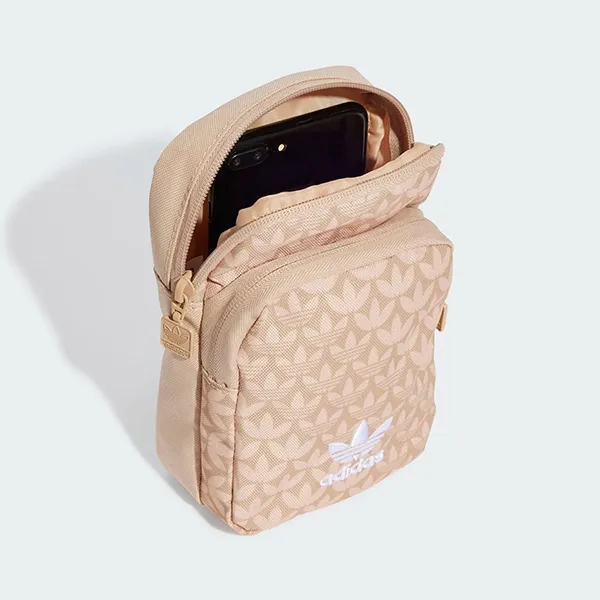 Túi Đeo Chéo Adidas Monogram Festival Bag IX7464 Màu Be - Túi xách - Vua Hàng Hiệu